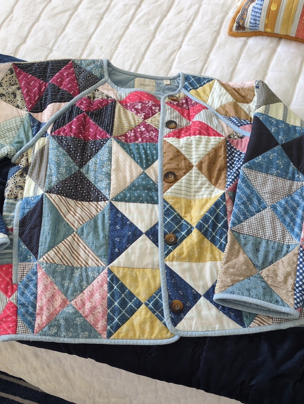 Doen Sedona Patchwork Quilted Jacket - Medium